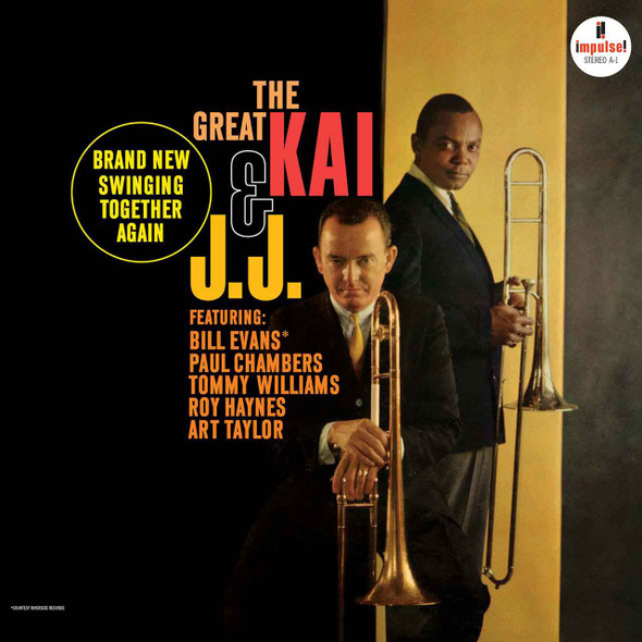 J.J. Johnson & Kai Winding - The Great Kai & J. J. Vinyl Record Album Art