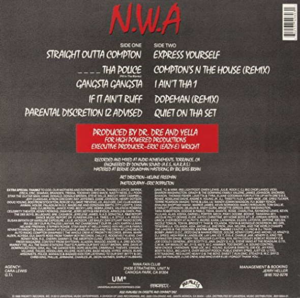 Picture of Straight Outta Compton Vinyl Record