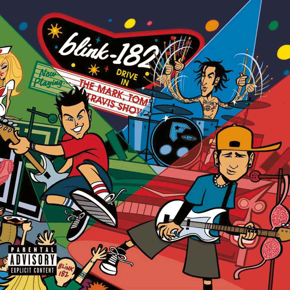 Blink-182 - The Mark, Tom And Travis Show (The Enema Strikes Back!) Vinyl Record Album Art