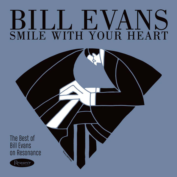 Bill Evans - Smile With Your Heart: The Best Of Bill Evans On Resonance Vinyl Record Album Art
