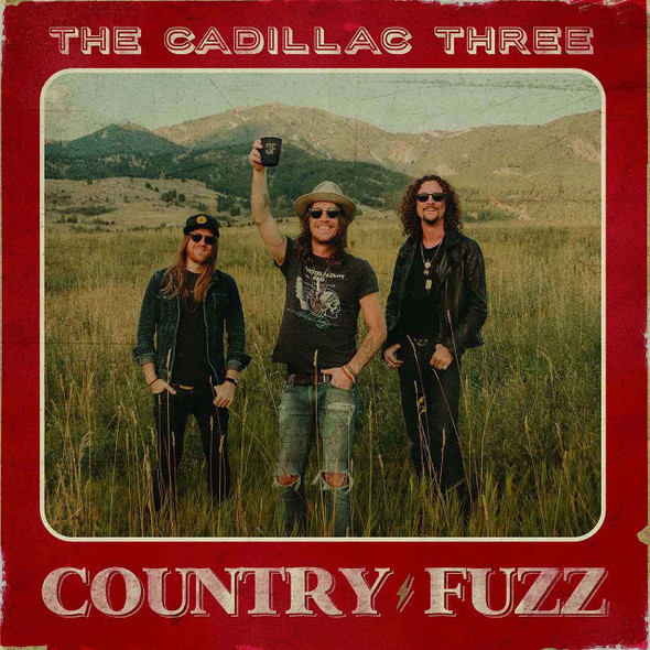 The Cadillac Three - Country Fuzz Vinyl Record Album Art
