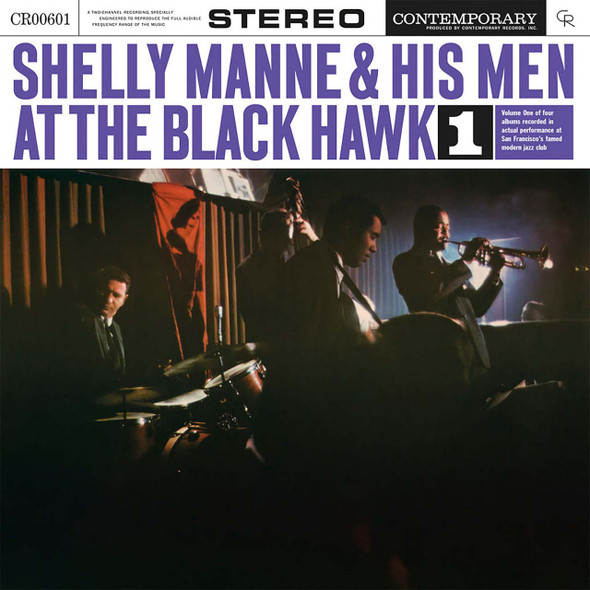 Shelly Manne & His Men - At The Black Hawk Vol. 1 Vinyl Record Album Art