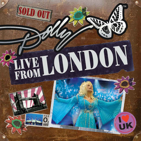 Dolly Parton - Dolly: Live From London Vinyl Record Album Art