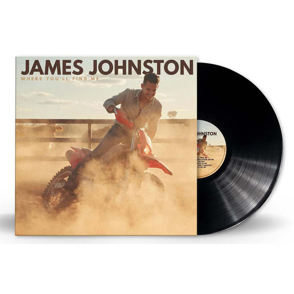 James Johnston - Where You'll Find Me Vinyl Record Album Art
