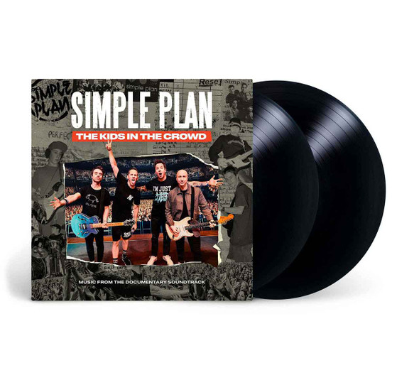 Simple Plan - The Kids in the Crowd (Music from the Documentary Soundtrack) Vinyl Record Album Art