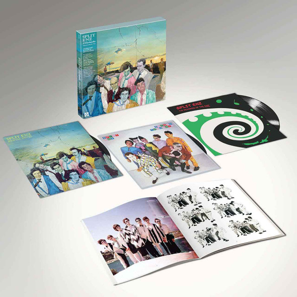 Split Enz - ENZyclopedia – Volumes One & Two Vinyl Record Album Art