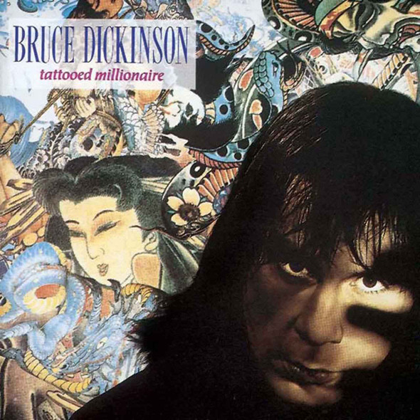 Bruce Dickinson - Tattooed Millionaire Vinyl Record Album Art