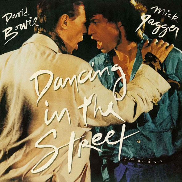 David Bowie & Mick Jagger - Dancing In The Street Vinyl Record Album Art