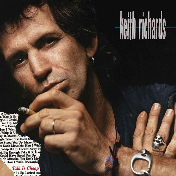 Keith Richards - Talk is Cheap Vinyl Record Album Art