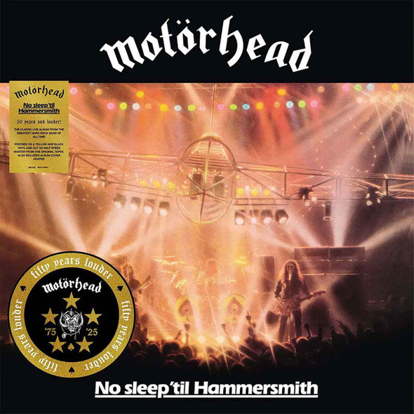 Motorhead - No Sleep 'Til Hammersmith Vinyl Record Album Art