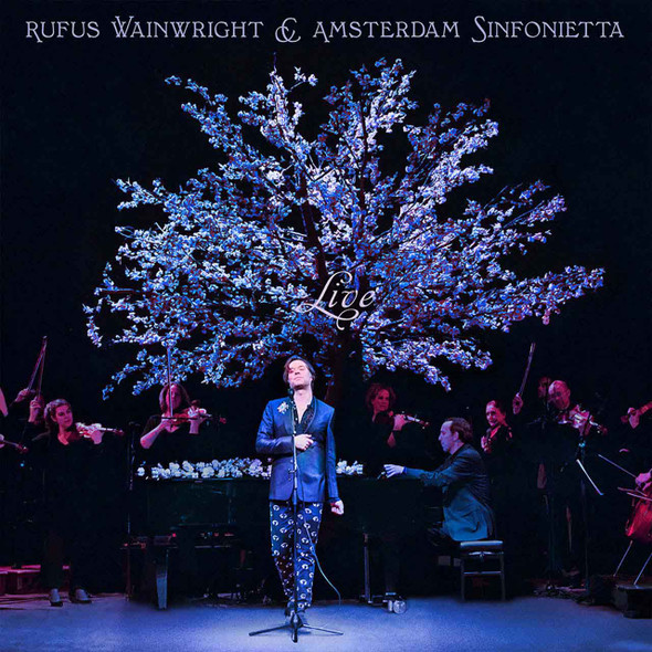 Rufus Wainwright & Amsterdam Sinfonietta - Rufus Wainwright And Amsterdam Sinfonietta Live Vinyl Record Album Art