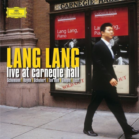 Lang Lang - Live At Carnegie Hall Vinyl Record Album Art