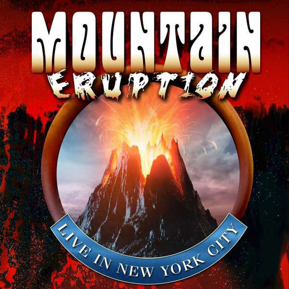 Mountain - Eruption - Live In New York City Vinyl Record Album Art