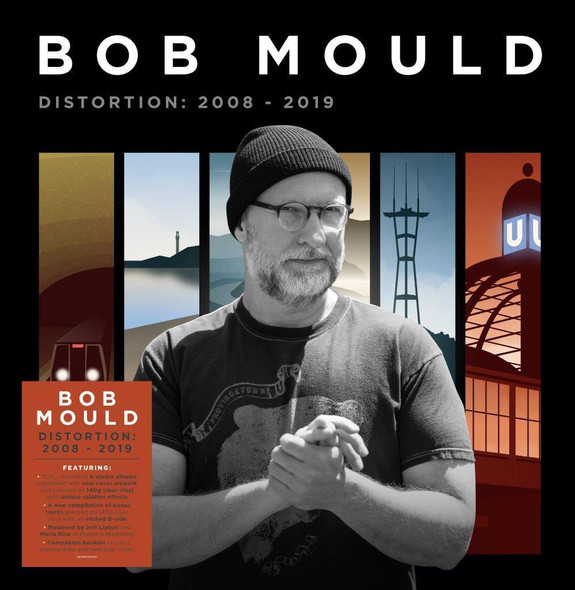 Bob Mould - Distortion: 2008 - 2019 Vinyl Record Album Art