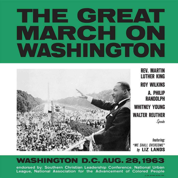 Various - The Great March On Washington Vinyl Record Album Art