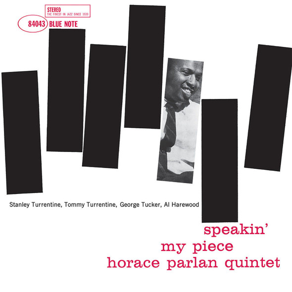 Horace Parlan Quintet - Speakin' My Piece Vinyl Record Album Art