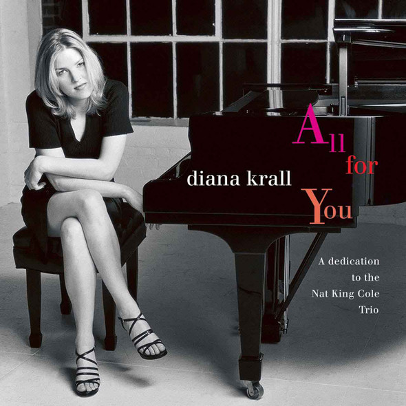 Diana Krall - All For You (A Dedication To The Nat King Cole Trio) Vinyl Record Album Art