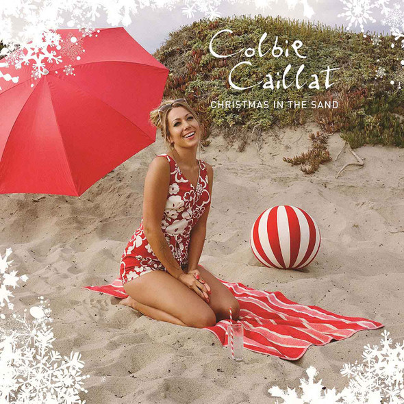 Colbie Caillat - Christmas In The Sand Vinyl Record Album Art