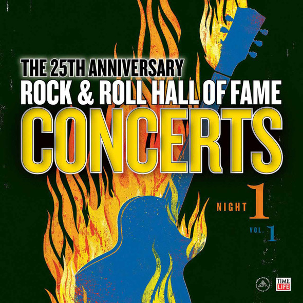 Various - The 25th Anniversary Rock & Roll Hall of Fame Concerts Night 1 - Vol. 1 Vinyl Record Album Art