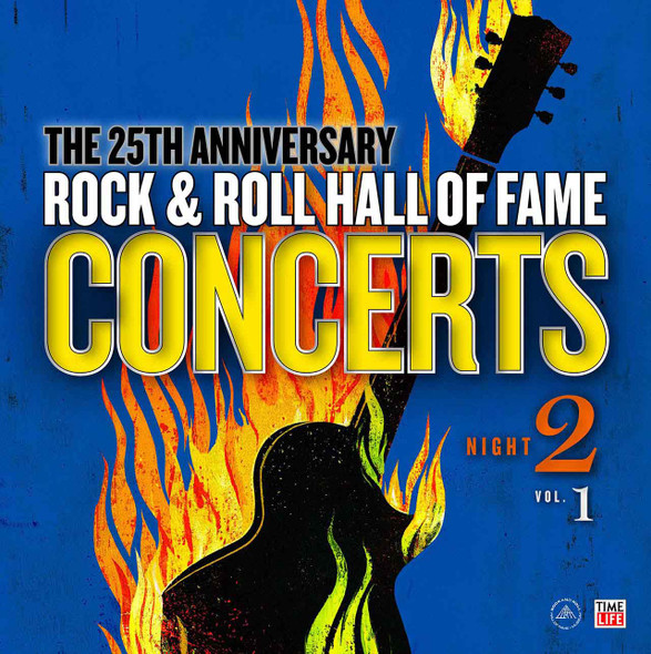 Various - The 25th Anniversary Rock & Roll Hall Of Fame Concerts, Night 2, Vol. 1 Vinyl Record Album Art