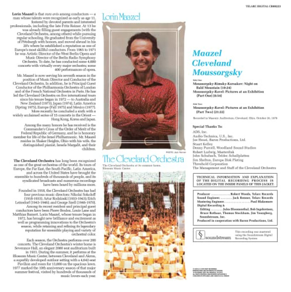 Picture of Pictures At An Exhibition / Night On Bald Mountain Vinyl Record