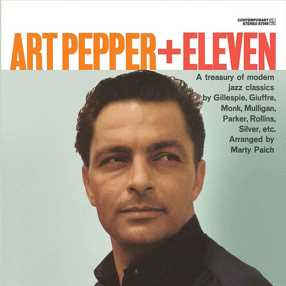 Art Pepper - Art Pepper + Eleven "Modern Jazz Classics" Vinyl Record Album Art