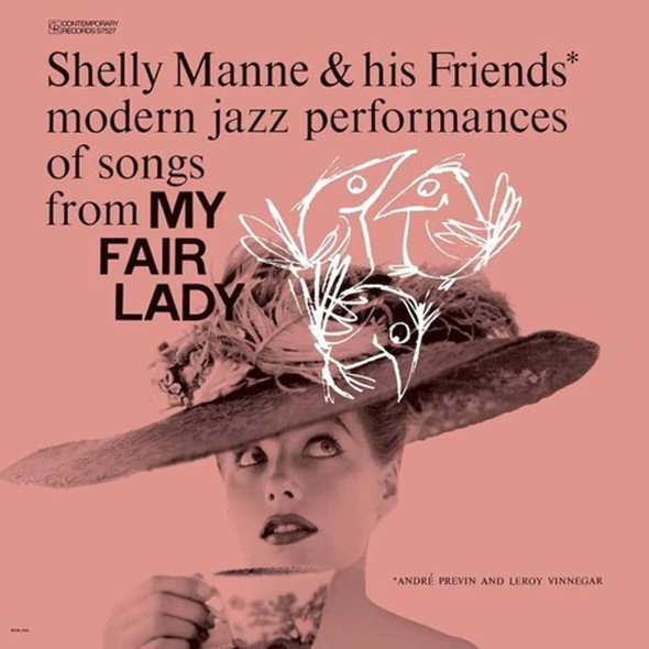 Shelly Manne & His Friends - Modern Jazz Performances Of Songs From My Fair Lady Vinyl Record Album Art