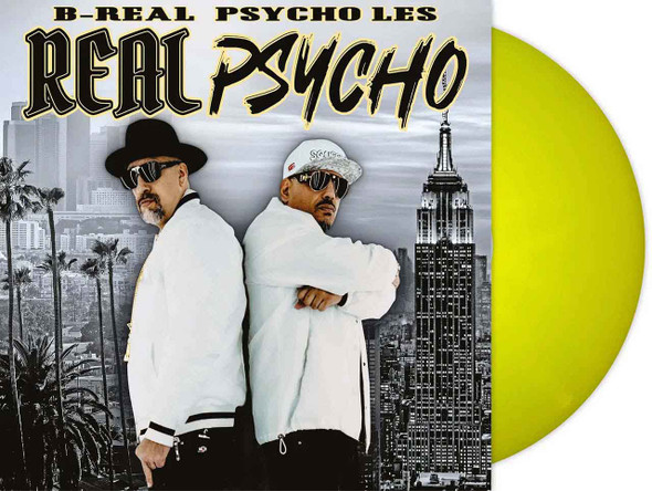 B-Real & Psycho Les - Real Psycho Vinyl Record Album Art