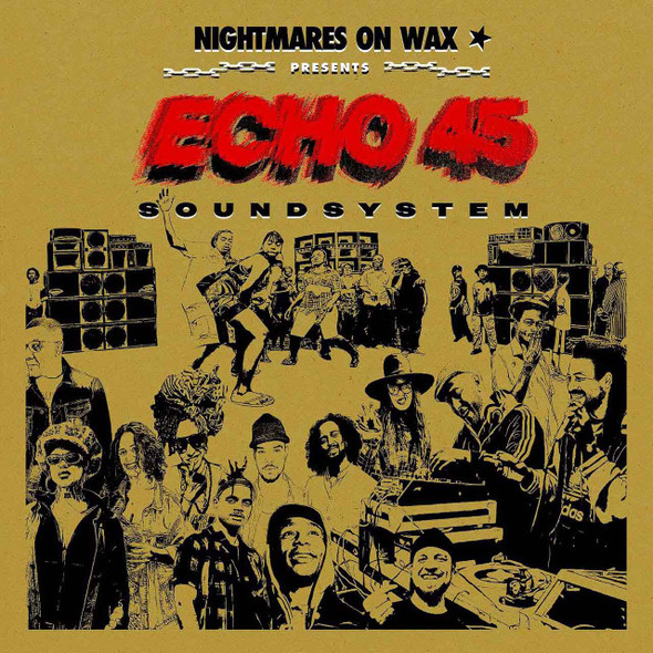 Nightmares On Wax - Echo45 Sound System Vinyl Record Album Art