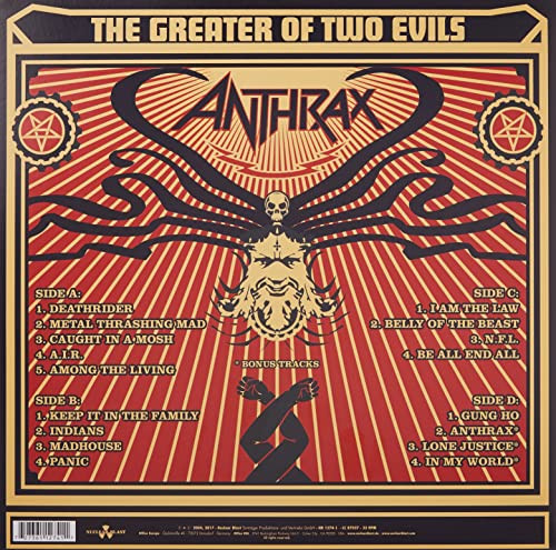 Picture of THE GREATER OF TWO EVILS Vinyl Record