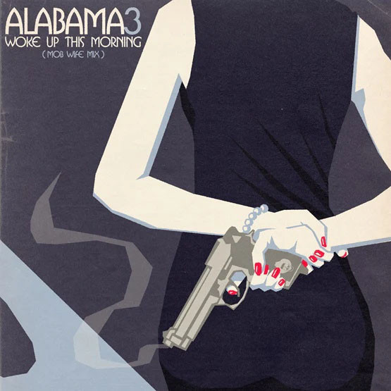 Alabama 3 - Woke Up this Morning Remixes Vinyl Record Album Art