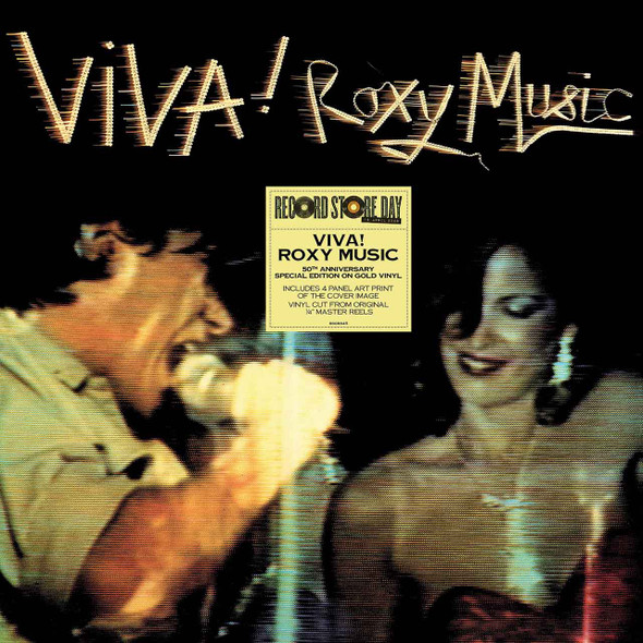 Roxy Music - Viva! Roxy Music Vinyl Record Album Art