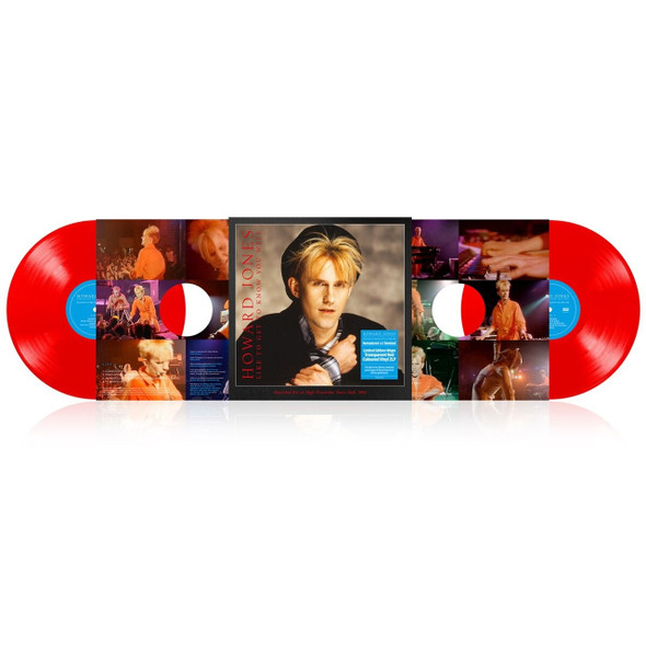 Howard Jones - Like To Get To Know You Well Live At High Wycombe Town Hall, 1983 Vinyl Record Album Art