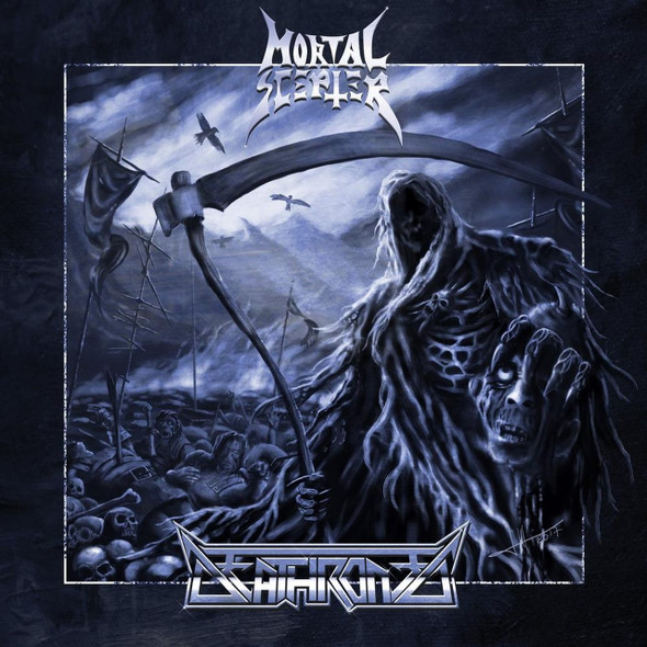 Mortal Scepter - Mortal Scepter / Deathroned Vinyl Record Album Art