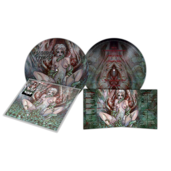 Cannibal Corpse - Worm Infested Vinyl Record Album Art