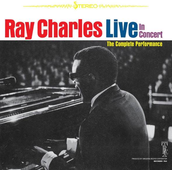 Ray Charles - Ray Charles Live In Concert Vinyl Record Album Art