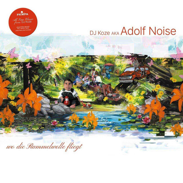 DJ Koze aka Adolf Noise - Wo die Rammelwolle Fliegt Vinyl Record Album Art
