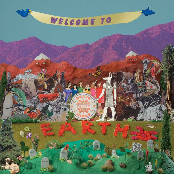 Death Valley Girls - Welcome to Earth Vinyl Record Album Art