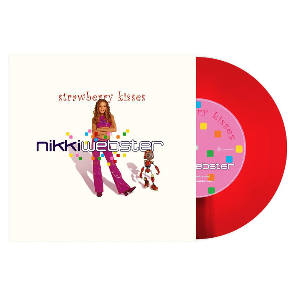 Nikki Webster - Strawberry Kisses Vinyl Record Album Art