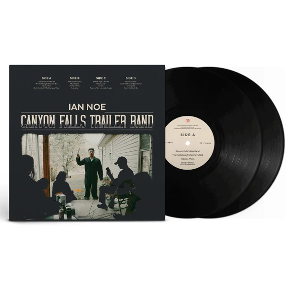 Ian Noe - Canyon Falls Trailer Band Vinyl Record Album Art