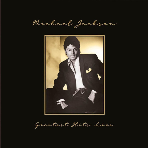 Michael Jackson - Greatest Hits Live Vinyl Record Album Art