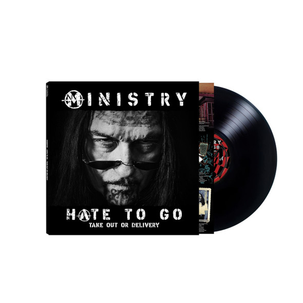 Ministry - Hate To Go: Take Out Or Delivery Vinyl Record Album Art