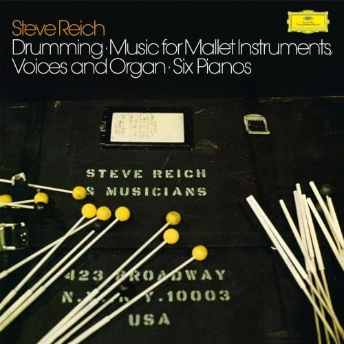 Steve Reich - Reich: Drumming; Music For Mallet Instruments (The Original Source Series) Vinyl Record Album Art