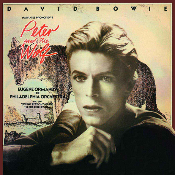 David Bowie - Peter And The Wolf / Young Person's Guide To The Orchestra Vinyl Record Album Art