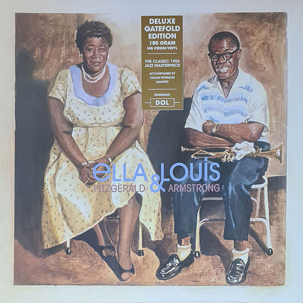 Ella Fitzgerald - Ella And Louis Vinyl Record Album Art