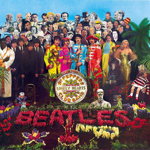 The Beatles - Sgt. Pepper's Lonely Hearts Club Band Vinyl Record Album Art