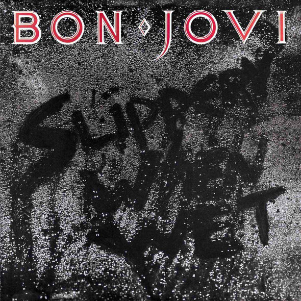 Bon Jovi - Slippery When Wet Vinyl Record Album Art