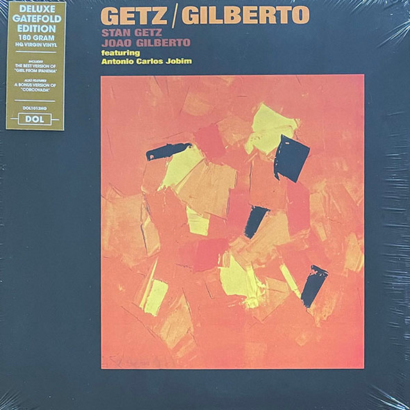 Stan Getz / Joao Gilberto Featuring Antonio Carlos Jobim - Getz / Gilberto Vinyl Record Album Art