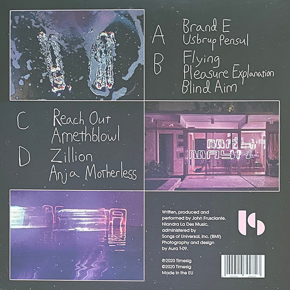 John Frusciante - To Only Record Water for Ten Days (2LP) - RSD