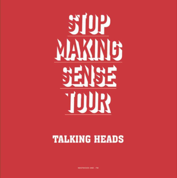 Talking Heads - Stop Making Sense Tour Vinyl Record Album Art